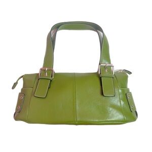 Vintage Worthington Vibrant Green Shoulder Bag